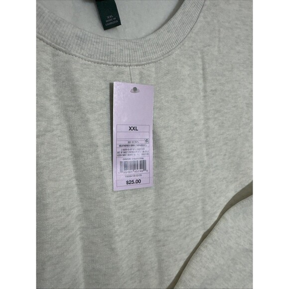 Wild Fable Women's Sweatshirt Long Sleeve Grey 2XL - Picture 4 of 6